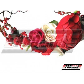 Обруч для волосся квіти